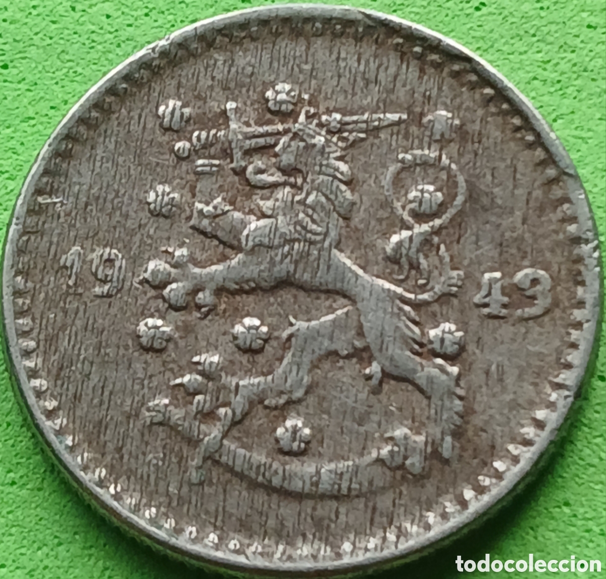 Monedas antiguas de Europa: Finlandia 1 marco 1943 km#30b