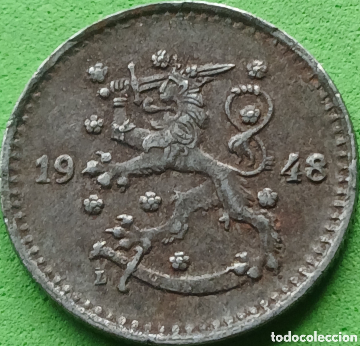 Monedas antiguas de Europa: Finlandia 1 marco 1948 km#30b