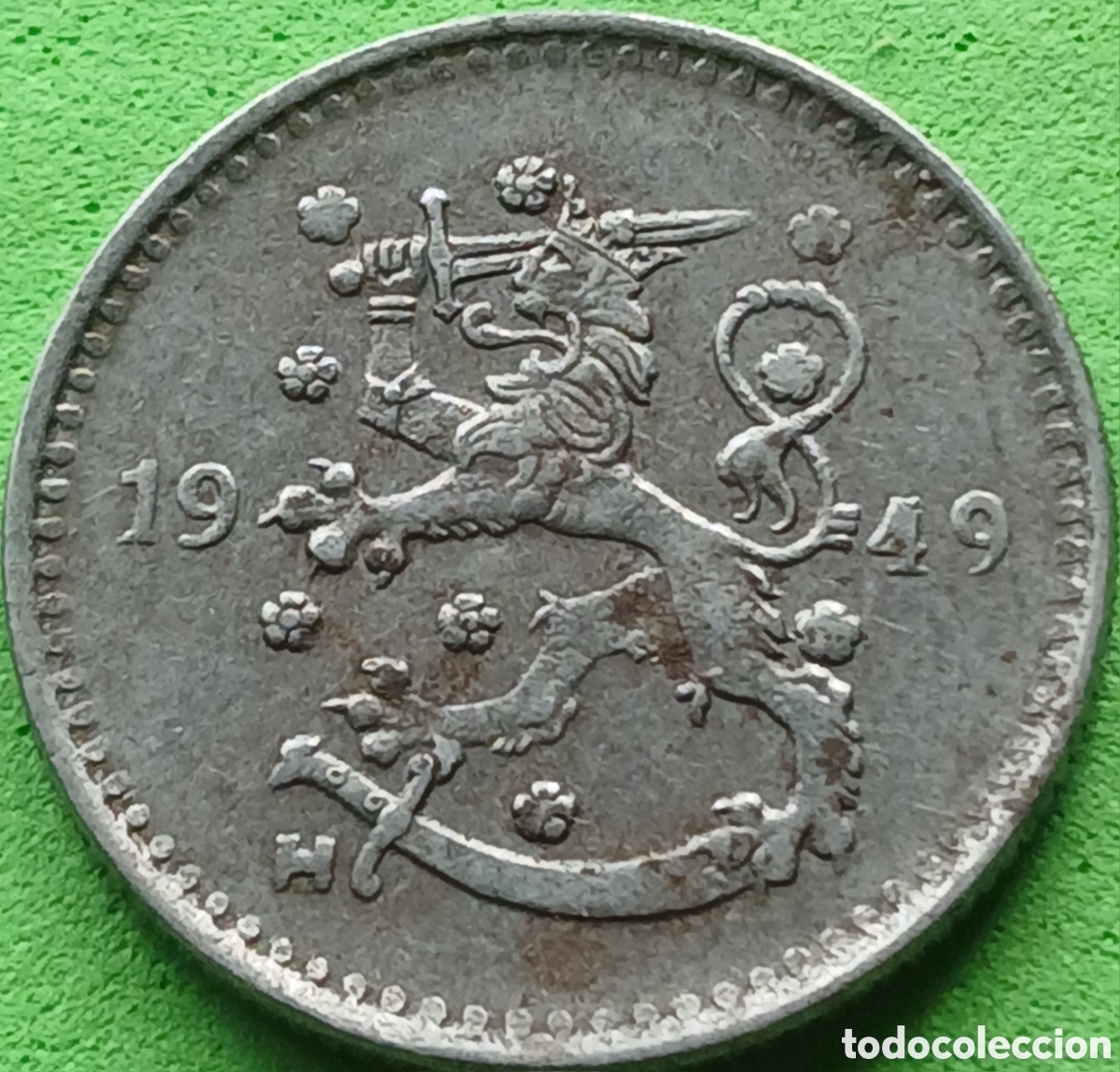 Monedas antiguas de Europa: Finlandia 1 marco 1949 km#30b