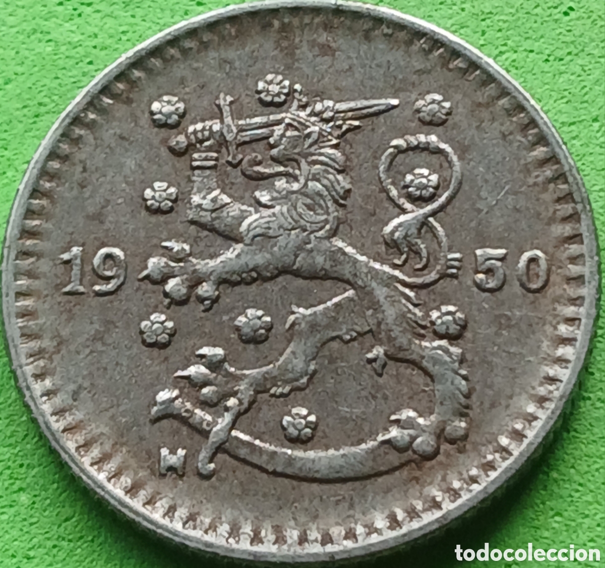 Monedas antiguas de Europa: Finlandia 1 marco 1950 km#30b