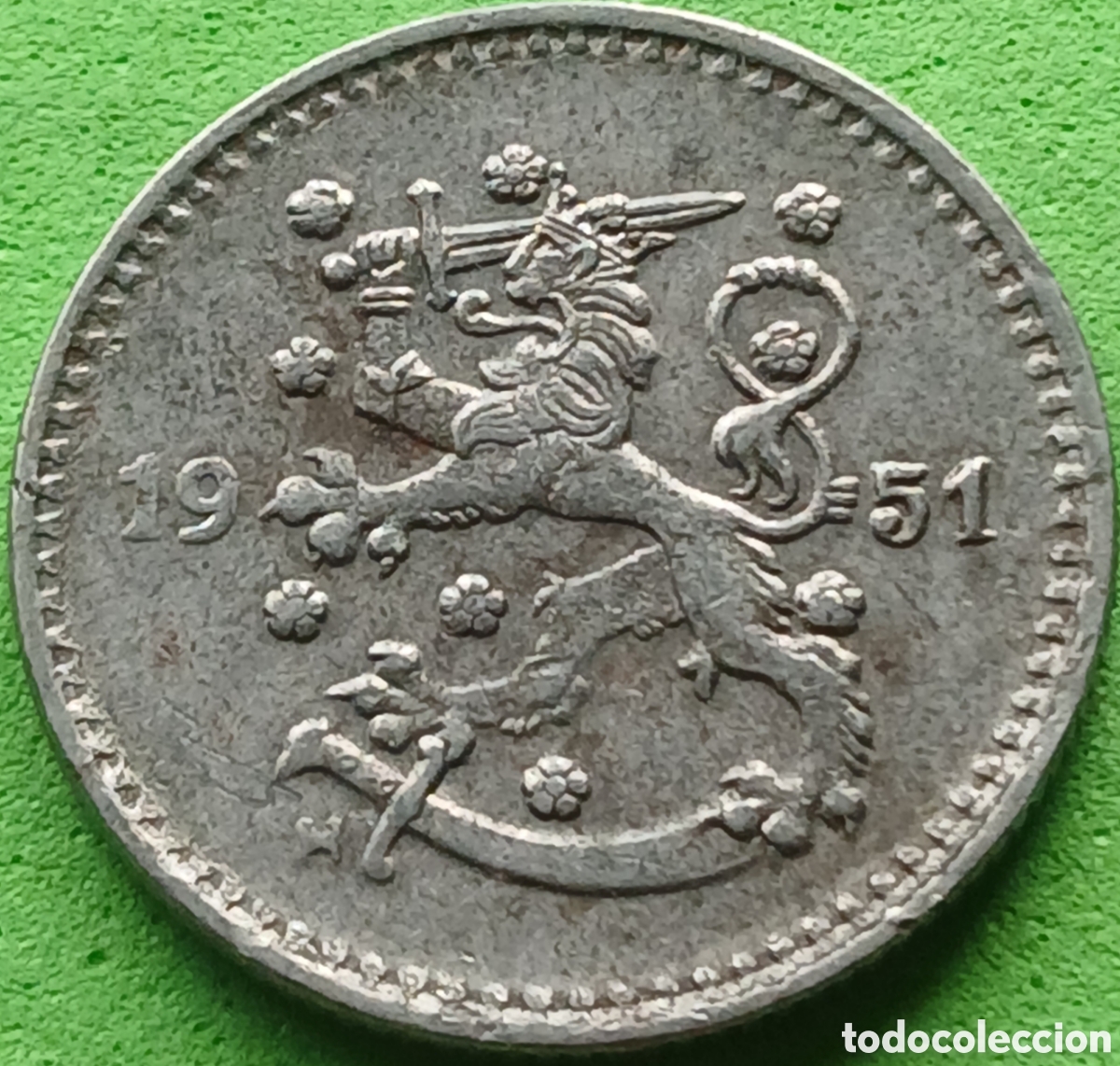 Monedas antiguas de Europa: Finlandia 1 marco 1951 km#30b