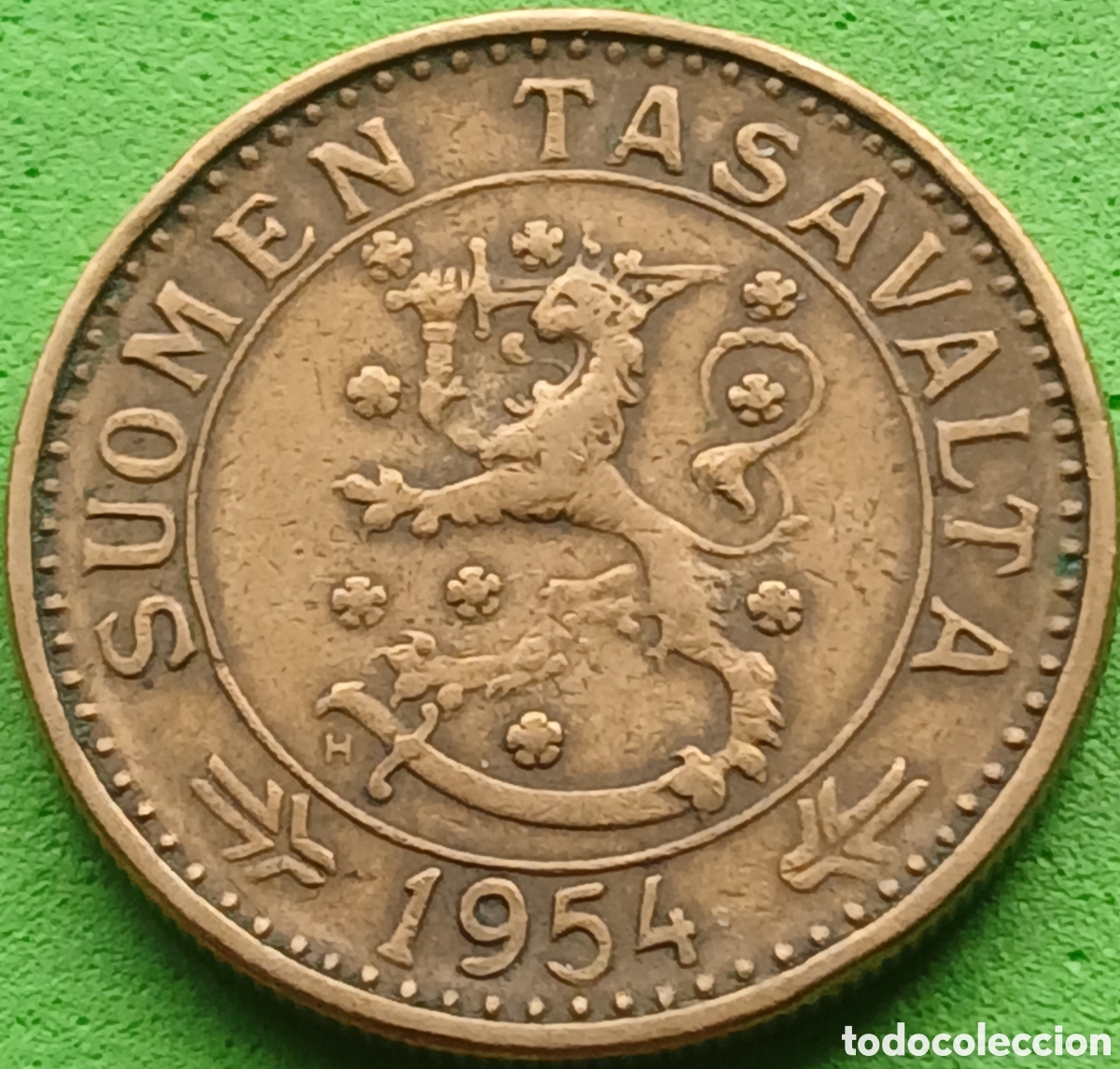Monedas antiguas de Europa: Finlandia 20 marcos 1954 km#39