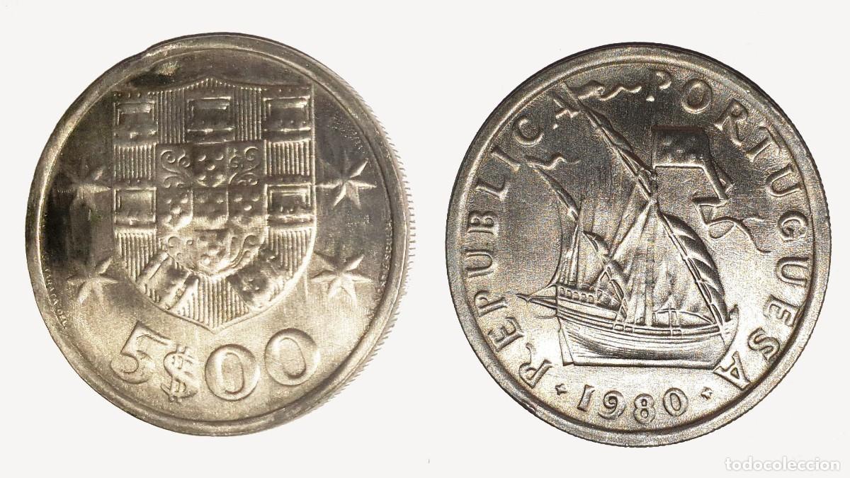Monedas antiguas de Europa: Portugal &ndash; 5 Escudos 1980 &ndash; KM#591