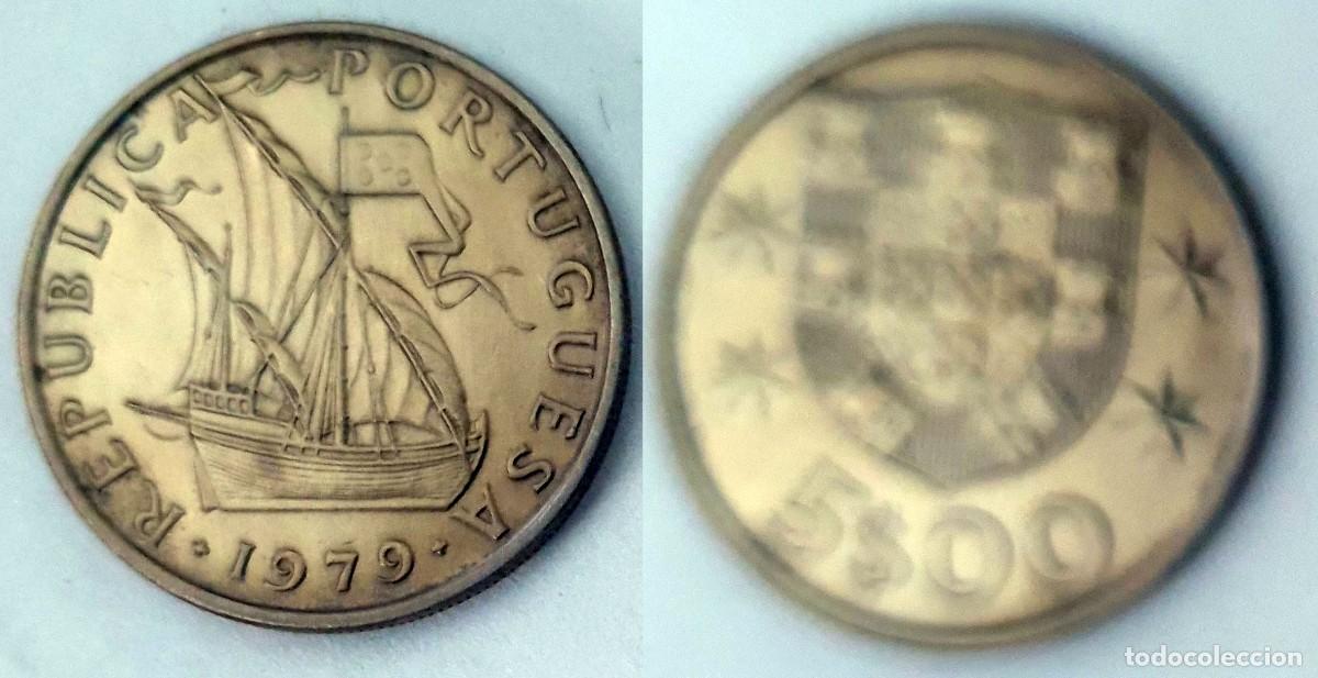 Monedas antiguas de Europa: Portugal &ndash; 5 Escudos 1979 &ndash; KM#591