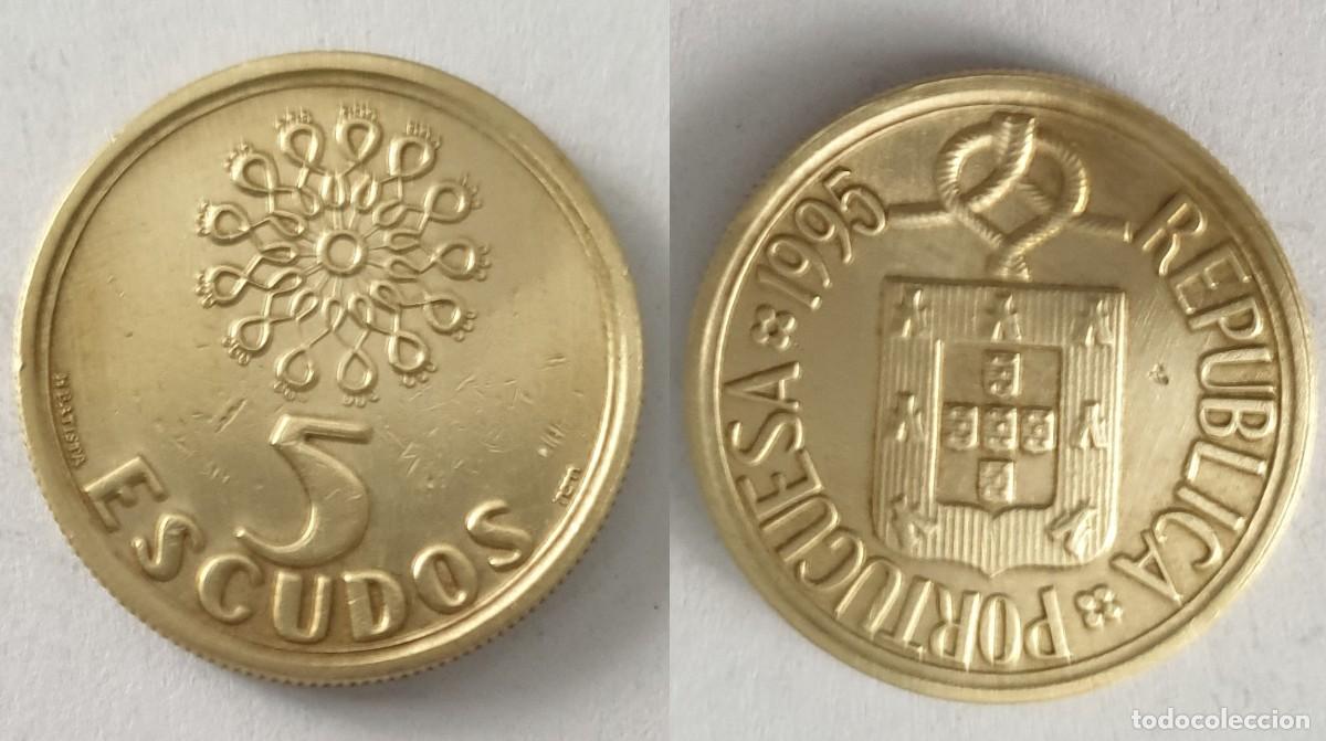 Monete antiche di Europa: Portugal &ndash; 5 Escudos 1995 &ndash; KM#632