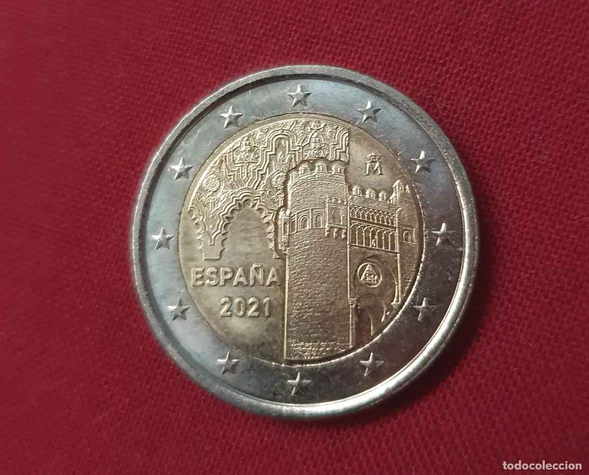 Monedas antiguas de Europa: Moneda Espa&ntilde;a 2 euro 2021 Bimetal UNC