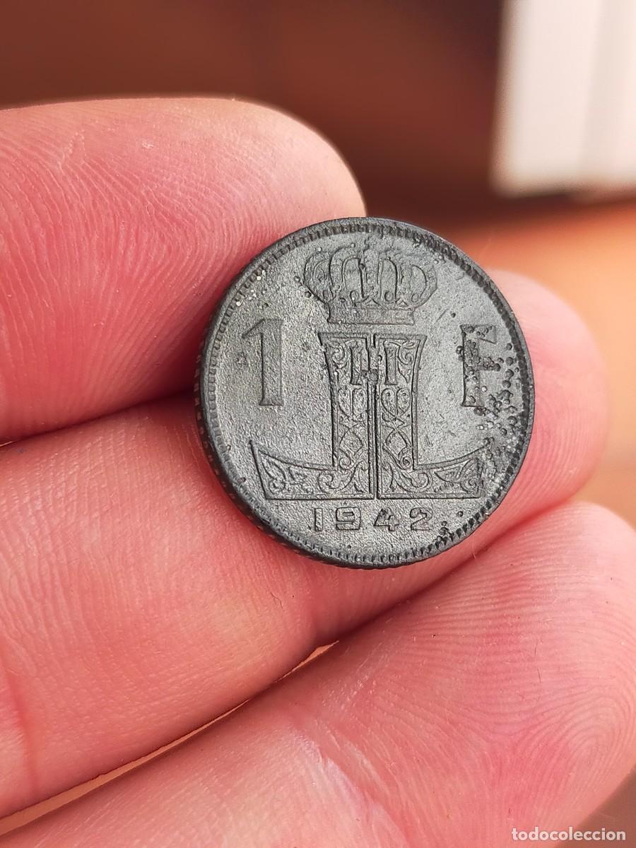 Monedas antiguas de Europa: MONEDA DE 1 UN FRANCO FRANC 1942 BELGICA MUY BUENA CONSERVACION