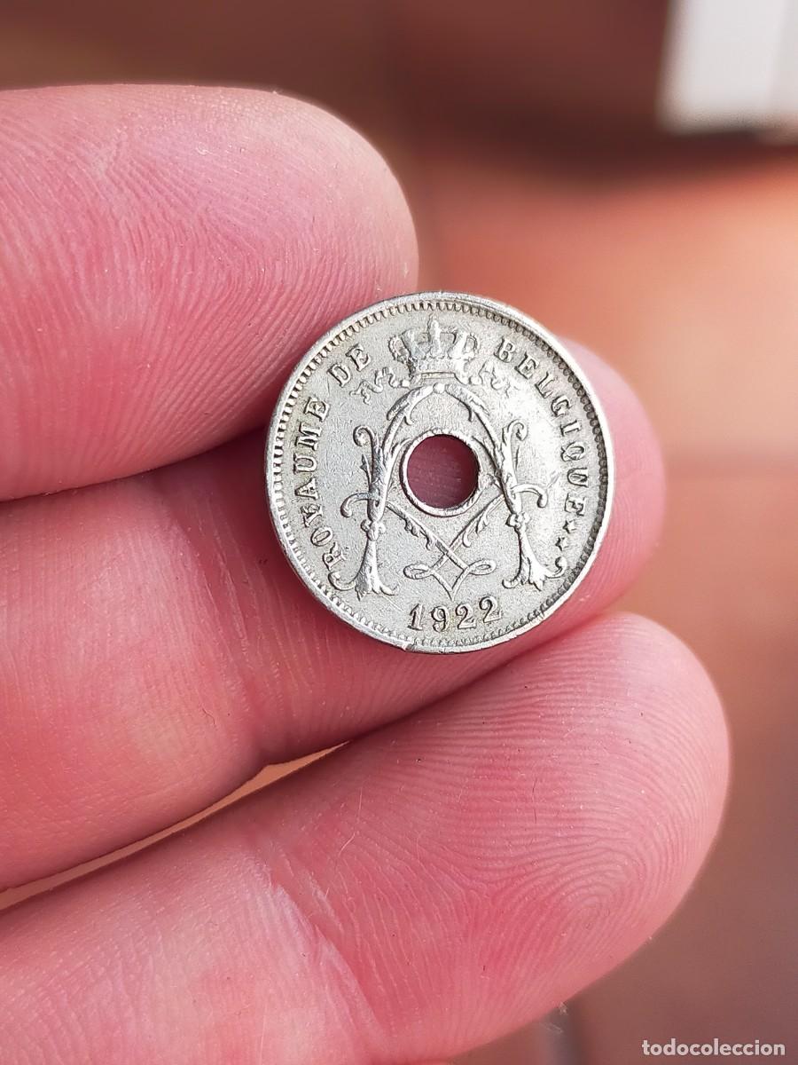 Monedas antiguas de Europa: MONEDA DE 5 CINCO CENTIMOS 1922 BELGICA MUY BUENA CONSERVACION