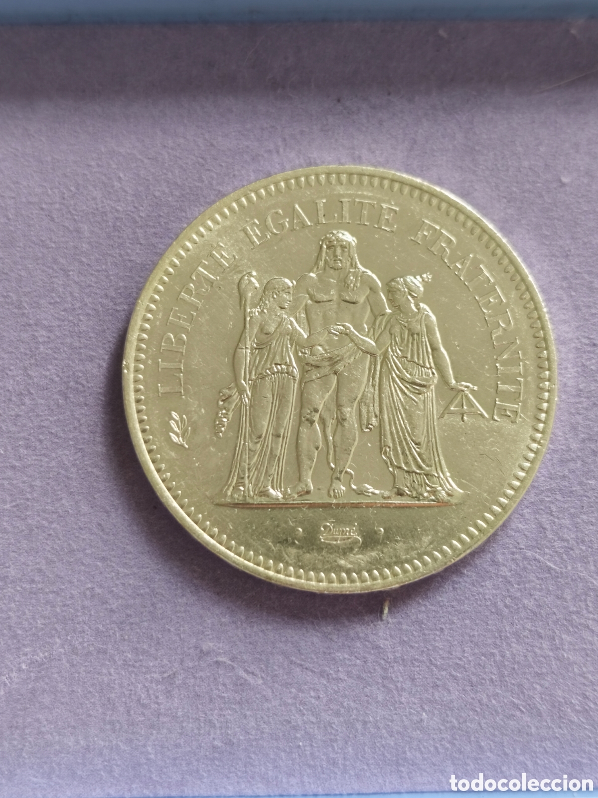 Monedas antiguas de Europa: 50 francos Francia 1977 plata 0.900