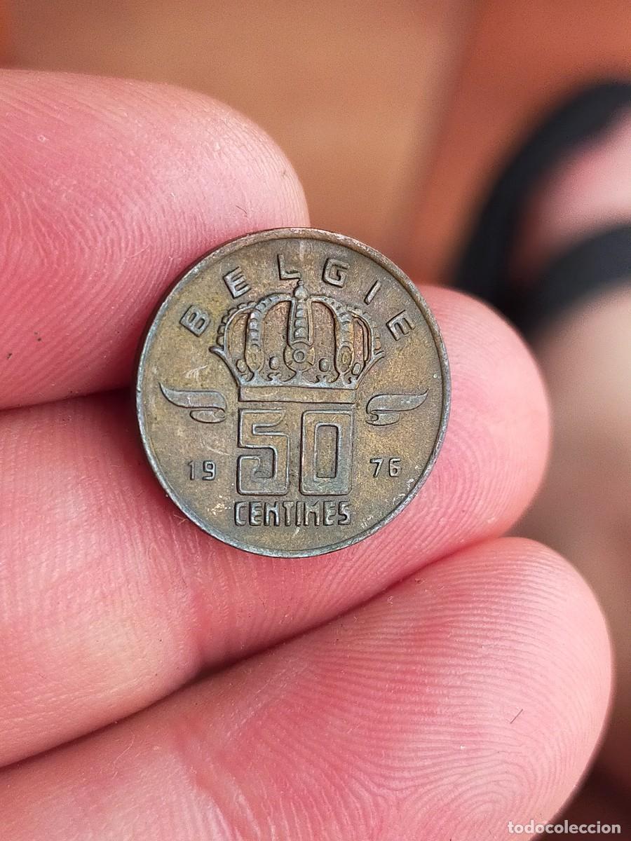 Monedas antiguas de Europa: MONEDA DE 50 CINCUENTA CENTIMOS CENTIMES 1976 BELGICA MUY BUENA CONSERVACION