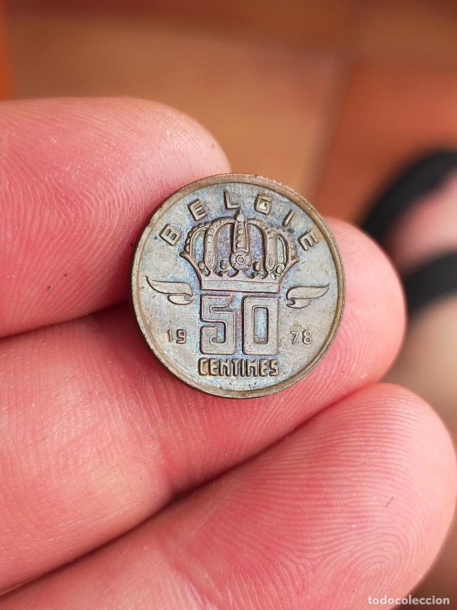 Monedas antiguas de Europa: MONEDA DE 50 CINCUENTA CENTIMOS CENTIMES 1978 BELGICA MUY BUENA CONSERVACION