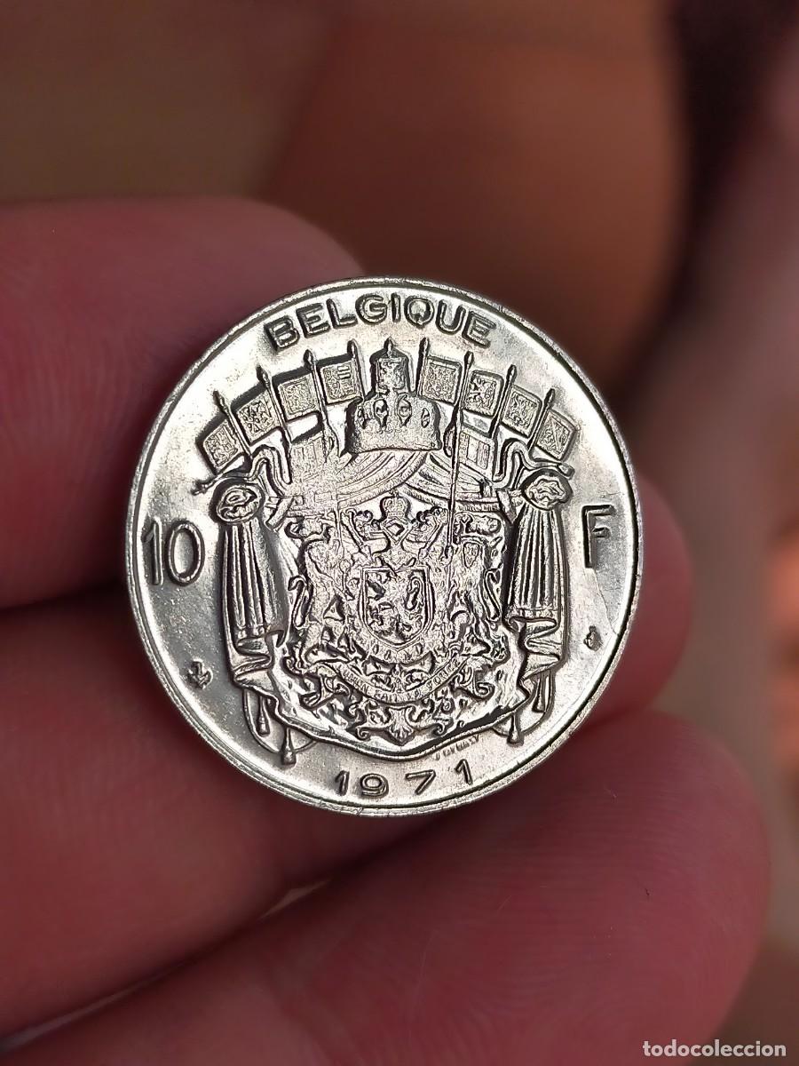 Monedas antiguas de Europa: MONEDA DE 10 DIEZ FRANCOS FRANCS 1971 BELGICA EXCELENTE CONSERVACION