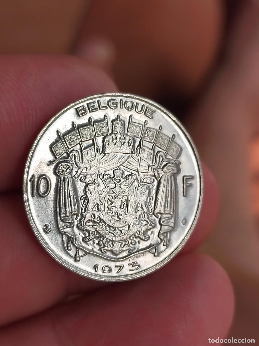 Monedas antiguas de Europa: MONEDA DE 10 DIEZ FRANCOS FRANCS 1973 BELGICA EXCELENTE CONSERVACION