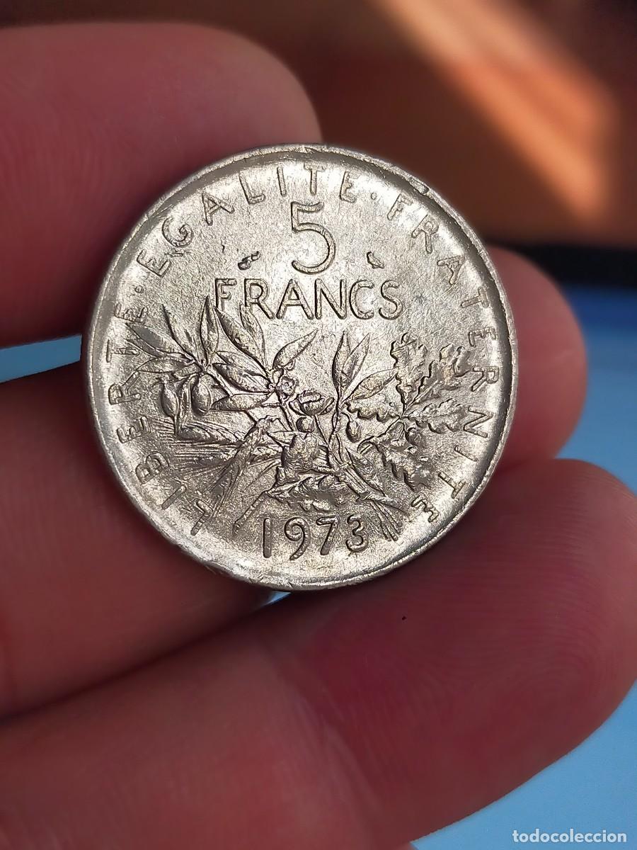 Monedas antiguas de Europa: MONEDA DE 5 CINCO FRANCS FRANCOS FRANCIA 1973 MUY BUENA CONSERVACION