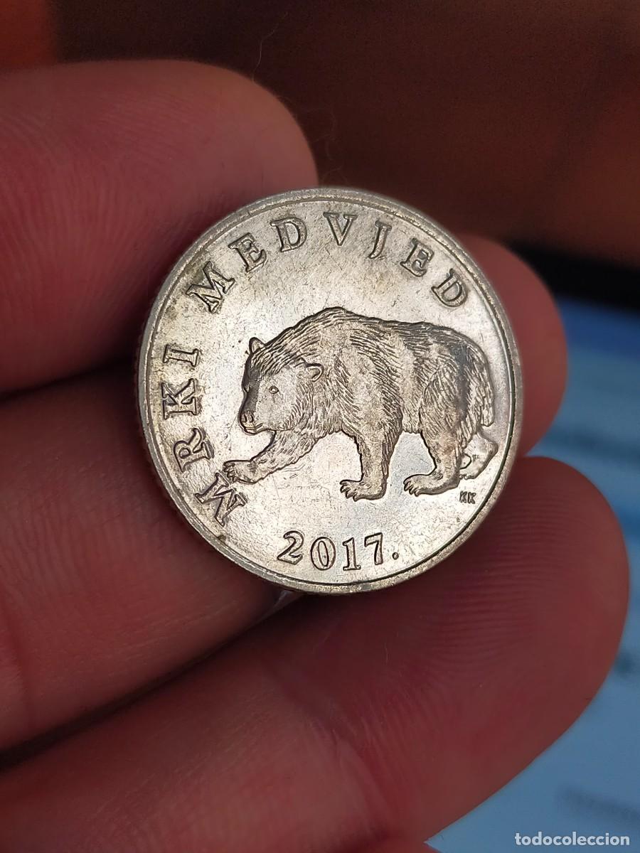 Monedas antiguas de Europa: MONEDA DE 5 CINCO KUNA CROACIA 2017 EXCELENTE CONSERVACION