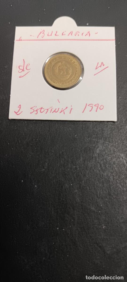 Monedas antiguas de Europa: BULGARIA 2 STOTINKI 1990 S/C KM=85 (LAT&Oacute;N)