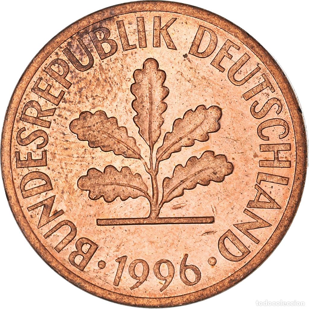 Monedas antiguas de Europa: [#1426125] Moneda, Alemania, 2 Pfennig, 1996