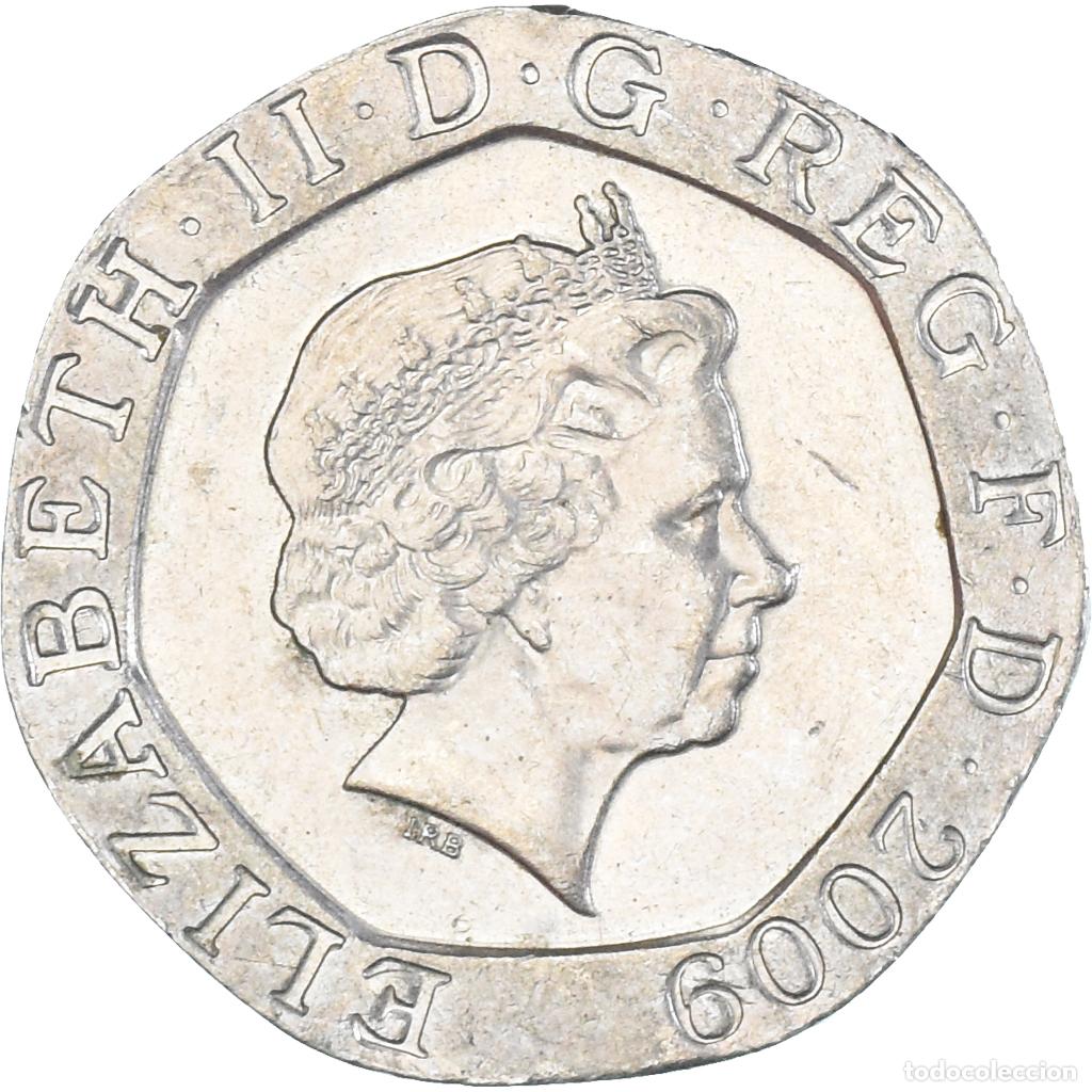 Monedas antiguas de Europa: [#1340545] Moneda, Gran Breta&ntilde;a, 20 Pence, 2009