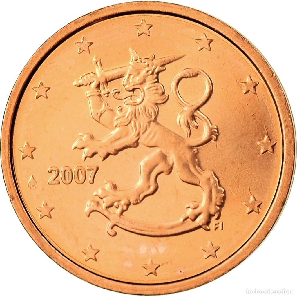 Monedas antiguas de Europa: [#705422] Finlandia, 2 Euro Cent, 2007, FDC, Cobre chapado en acero, KM:99
