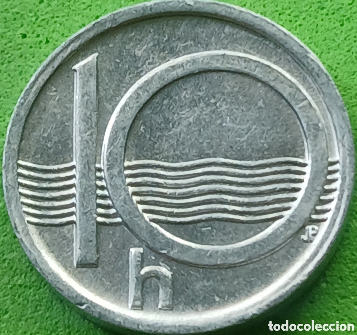 Monedas antiguas de Europa: Rep&uacute;blica Checa 10 hellers 2000 km#6