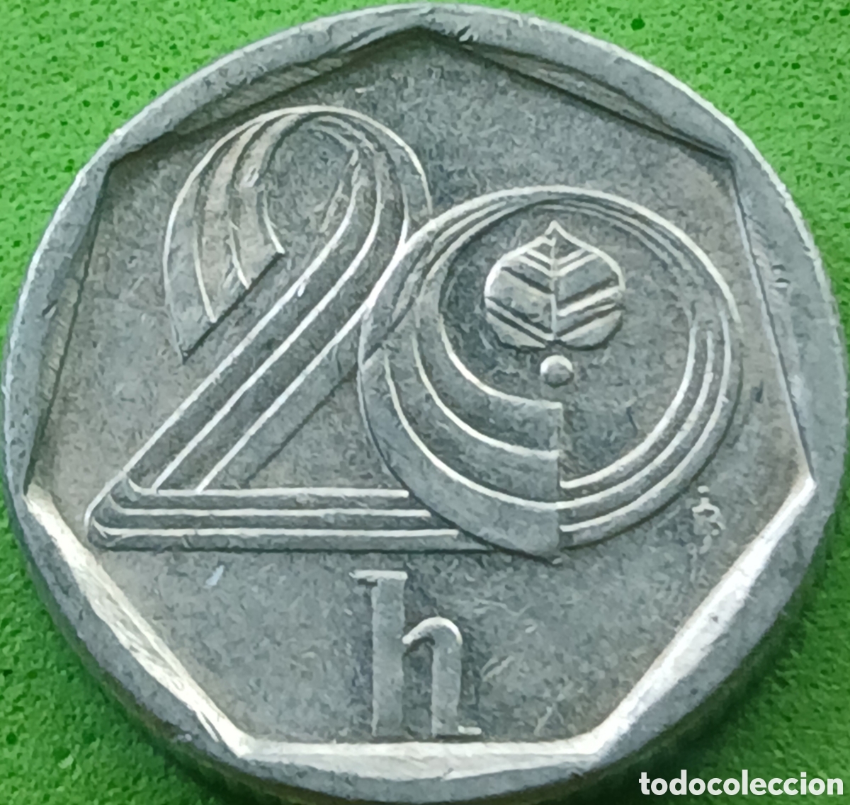 Monedas antiguas de Europa: Rep&uacute;blica Checa 20 hellers 1996 km#2.1