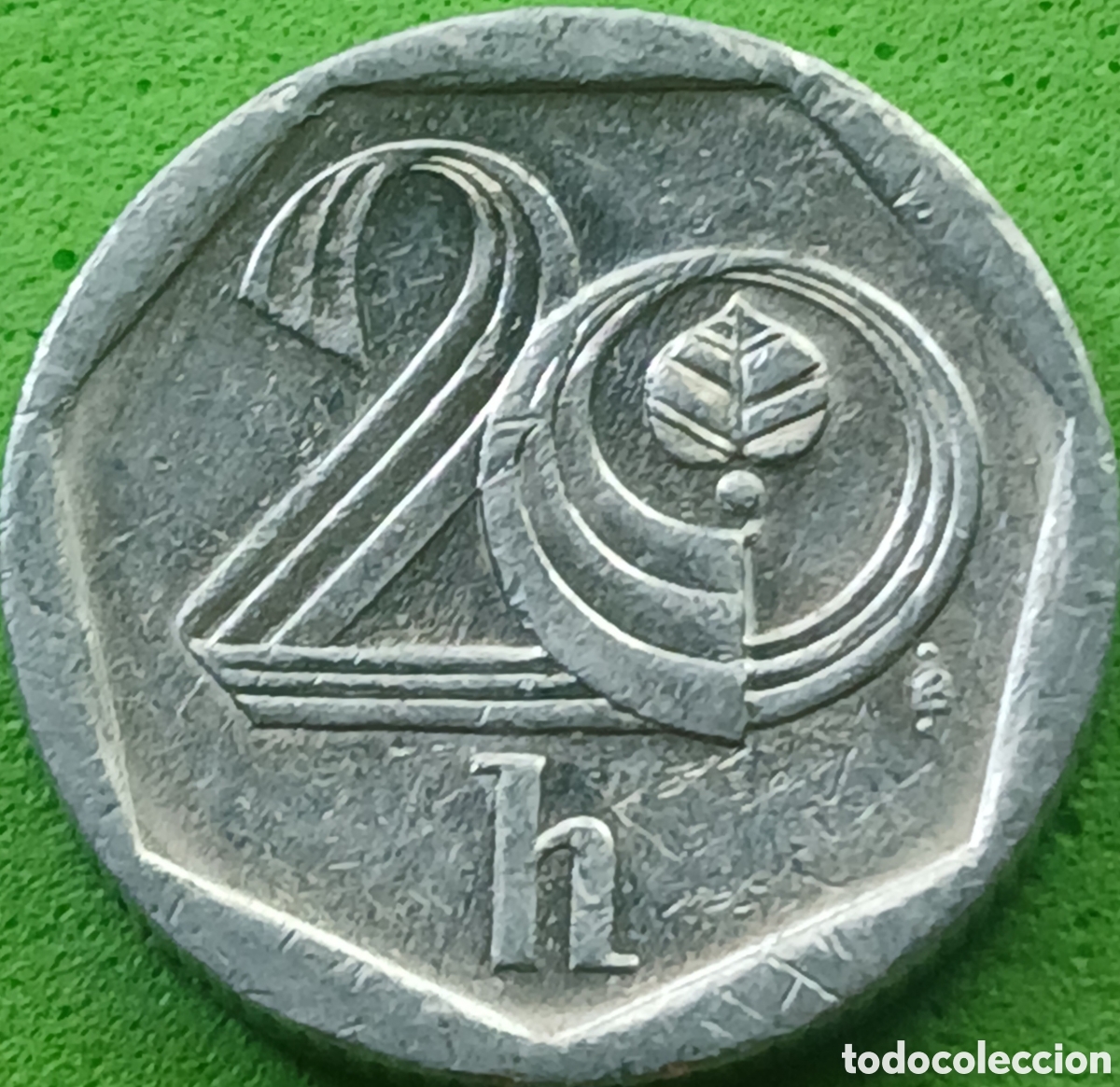 Monedas antiguas de Europa: Rep&uacute;blica Checa 20 hellers 2000 km#3.2