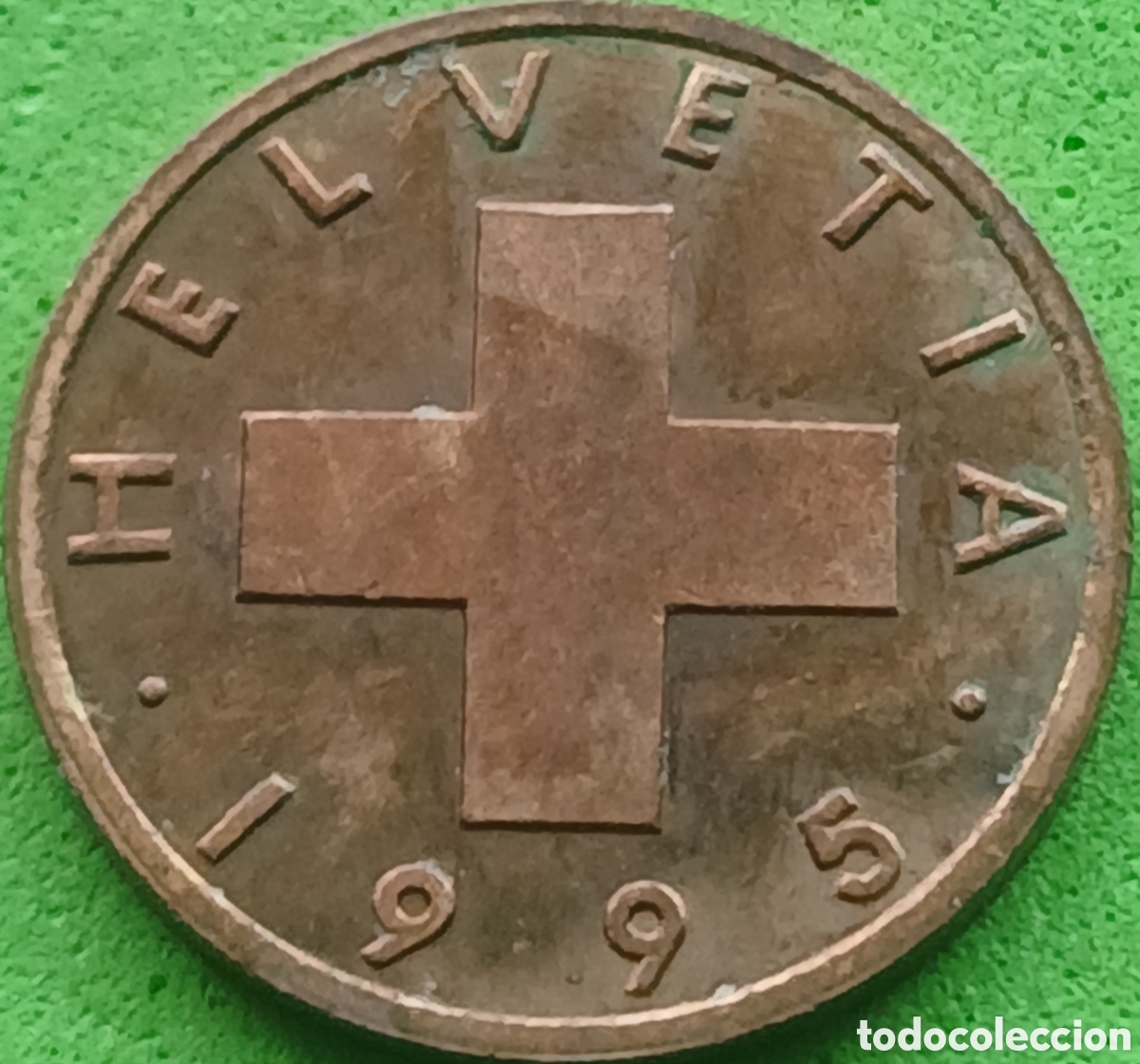 Monedas antiguas de Europa: Suiza 1 c&eacute;ntimo 1995 km#46
