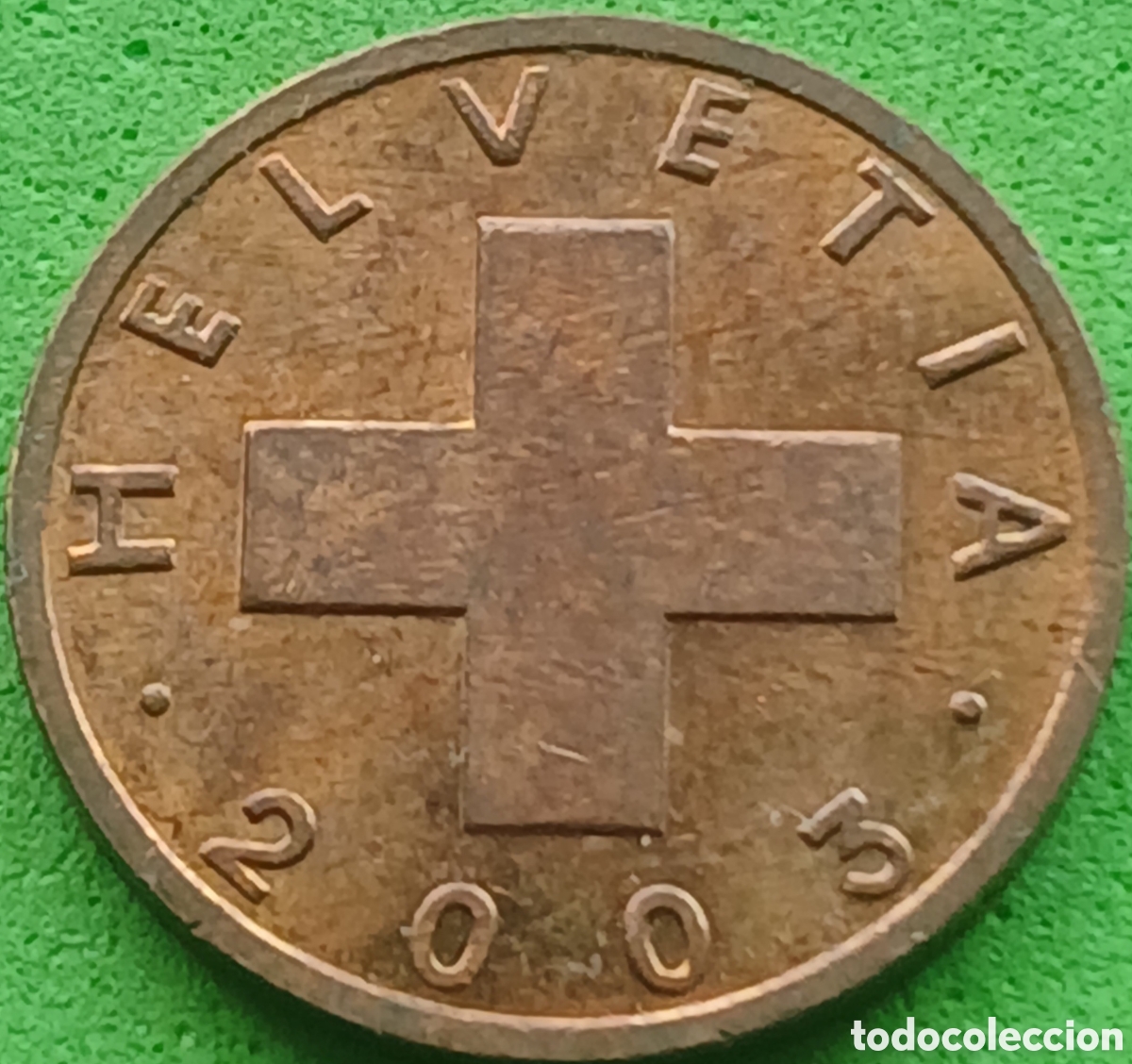 Monedas antiguas de Europa: Suiza 1 c&eacute;ntimo 2003 km#46