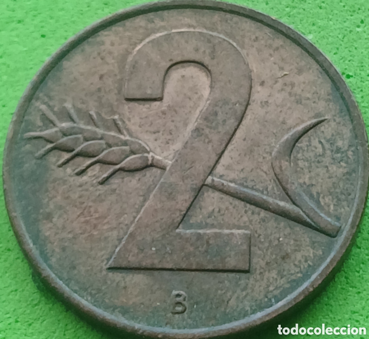 Monedas antiguas de Europa: Suiza 2 c&eacute;ntimos 1966 km#47