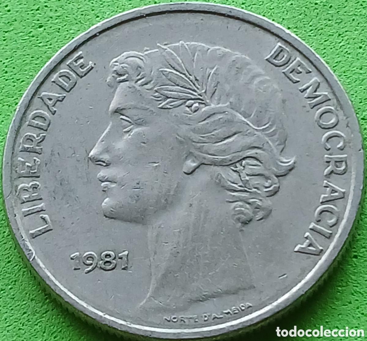 Monedas antiguas de Europa: Portugal 25 escudos 1981 km#607a