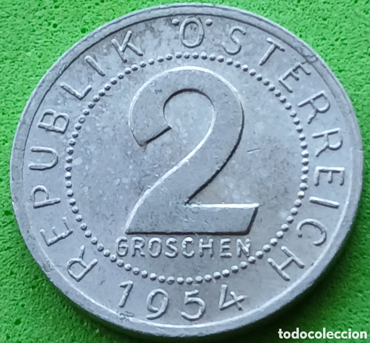 Monedas antiguas de Europa: Austria 2 groschen 1954 km#2876