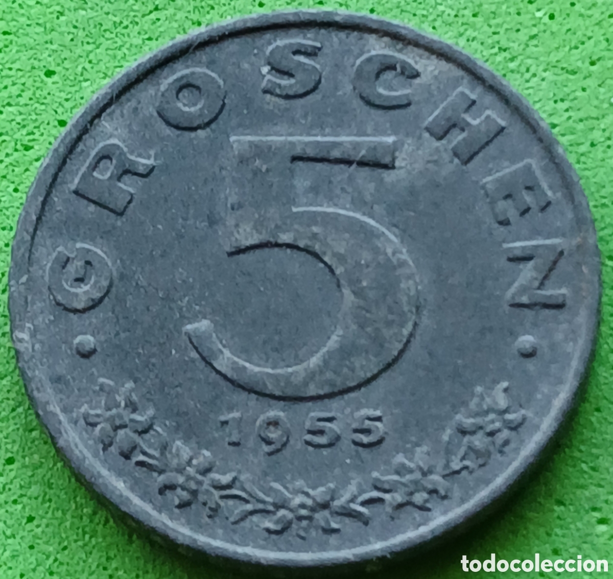 Monedas antiguas de Europa: Austria 5 groschen 1955 km#2875
