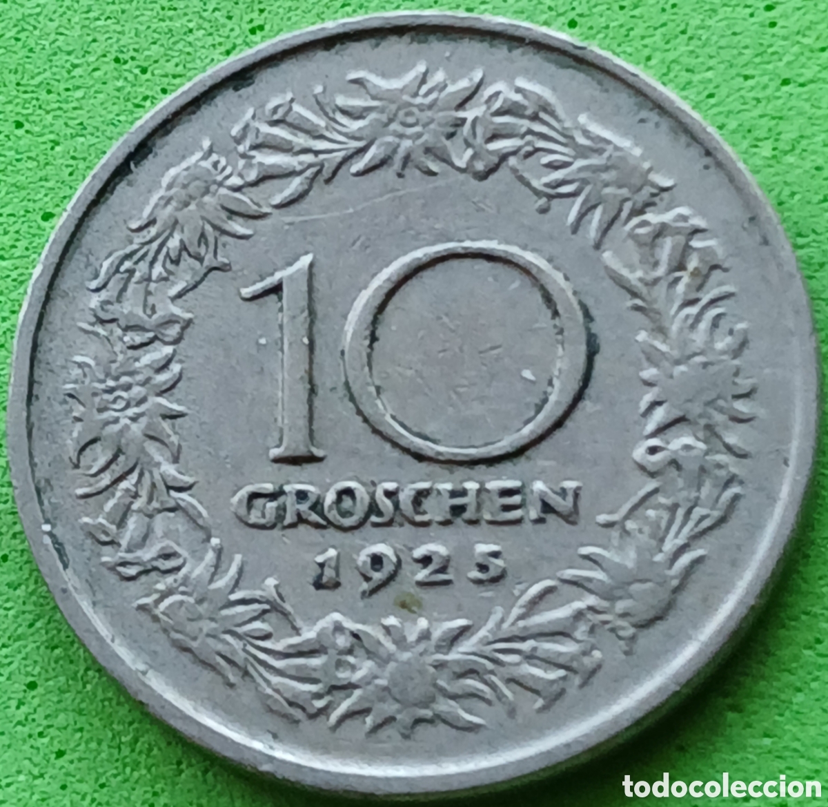 Monedas antiguas de Europa: Austria 10 groschen 1925 km#2838