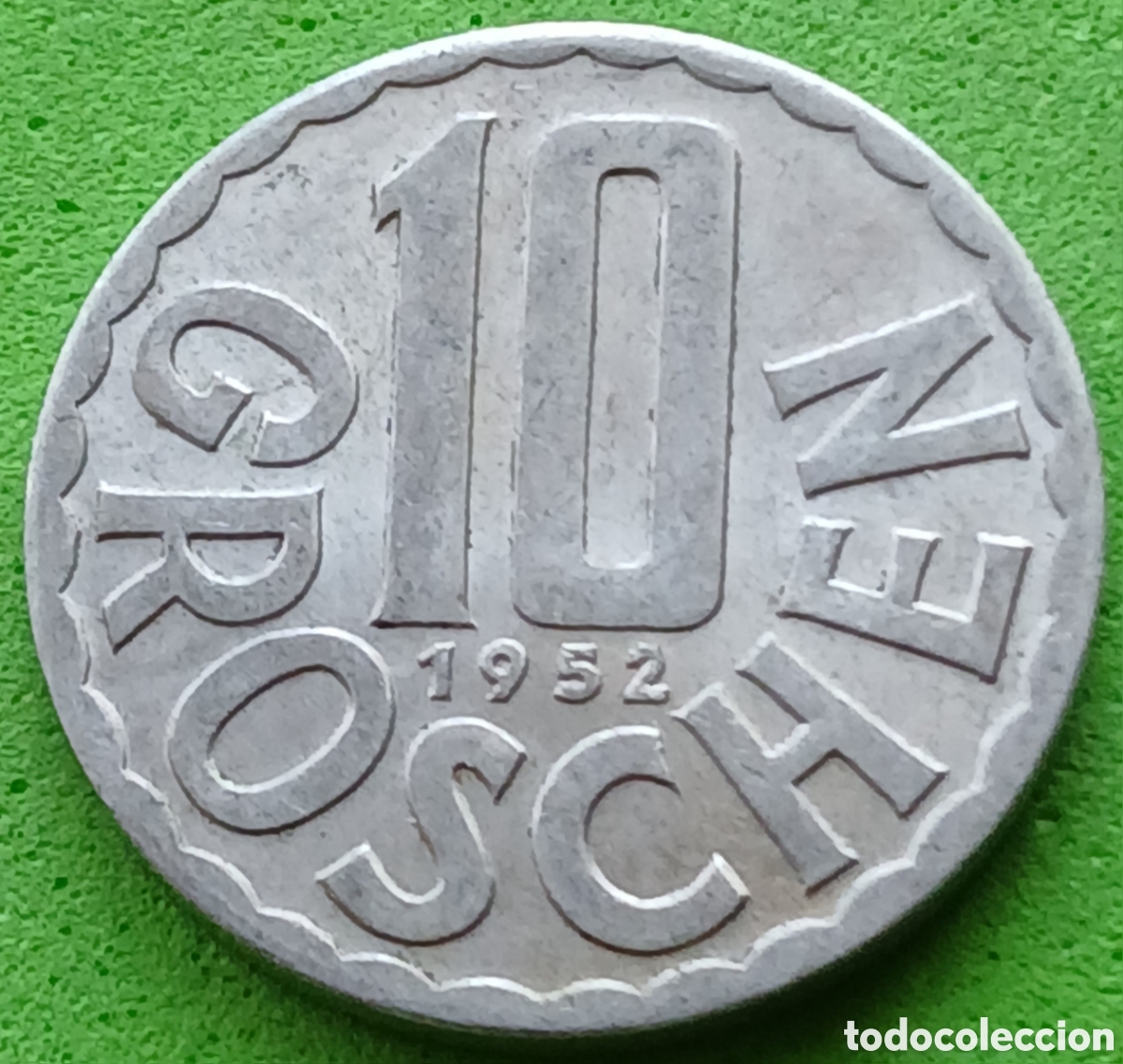 Monedas antiguas de Europa: Austria 10 groschen 1952 km#2878