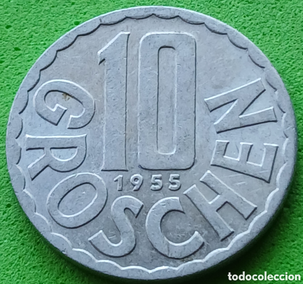 Monedas antiguas de Europa: Austria 10 groschen 1955 km#2878