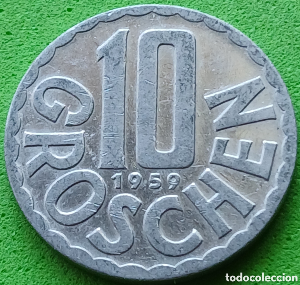 Monedas antiguas de Europa: Austria 10 groschen 1959 km#2878