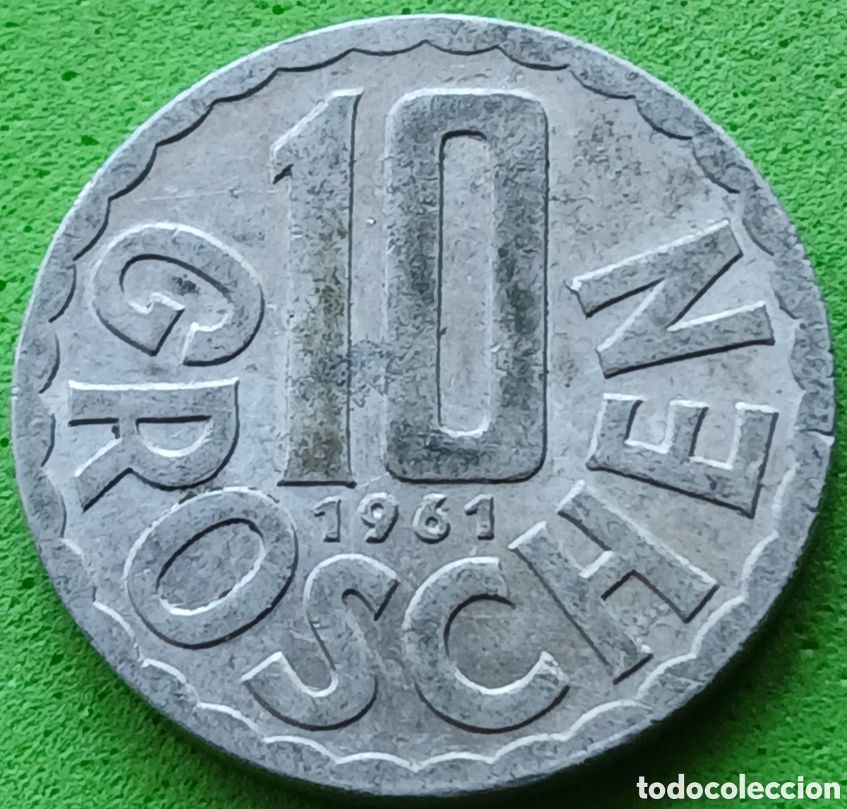 Monedas antiguas de Europa: Austria 10 groschen 1961 km#2878