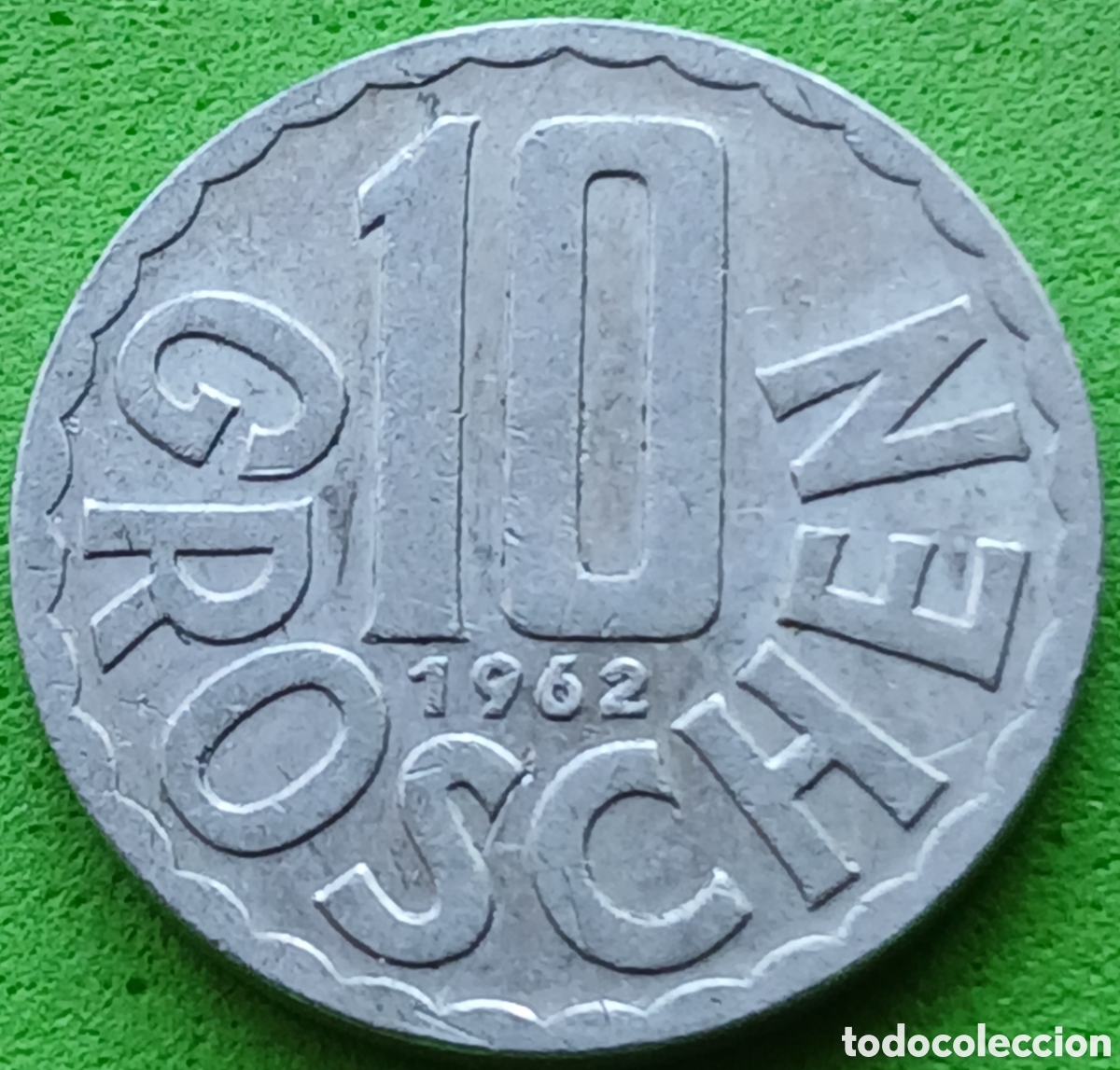 Monedas antiguas de Europa: Austria 10 groschen 1962 km#2878