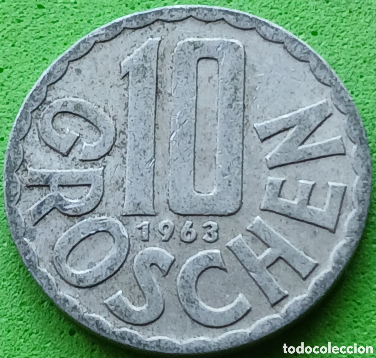 Monedas antiguas de Europa: Austria 10 groschen 1963 km#2878