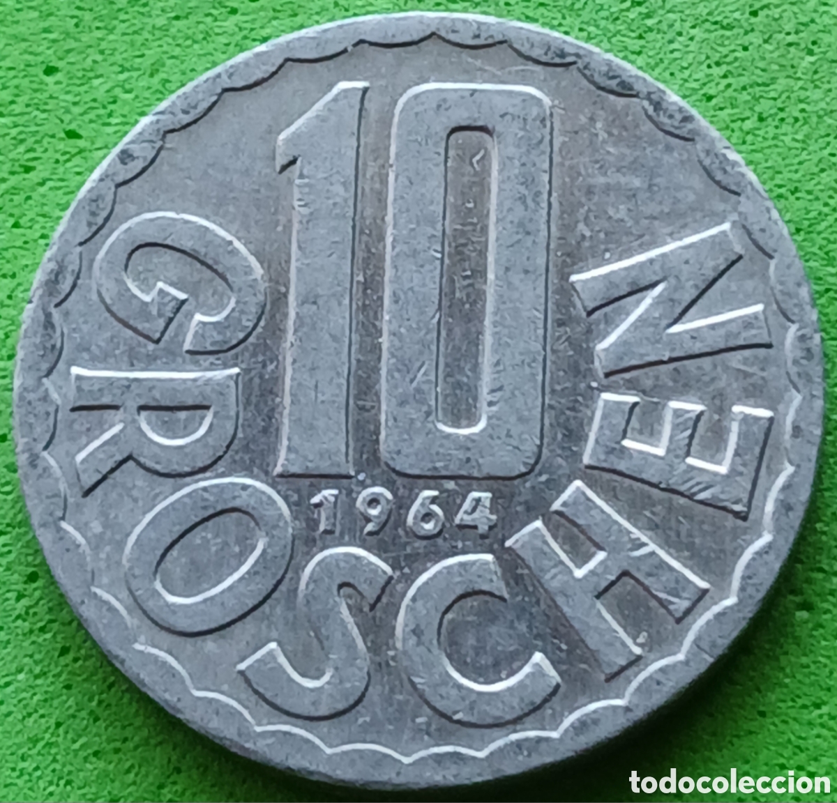 Monedas antiguas de Europa: Austria 10 groschen 1964 km#2878