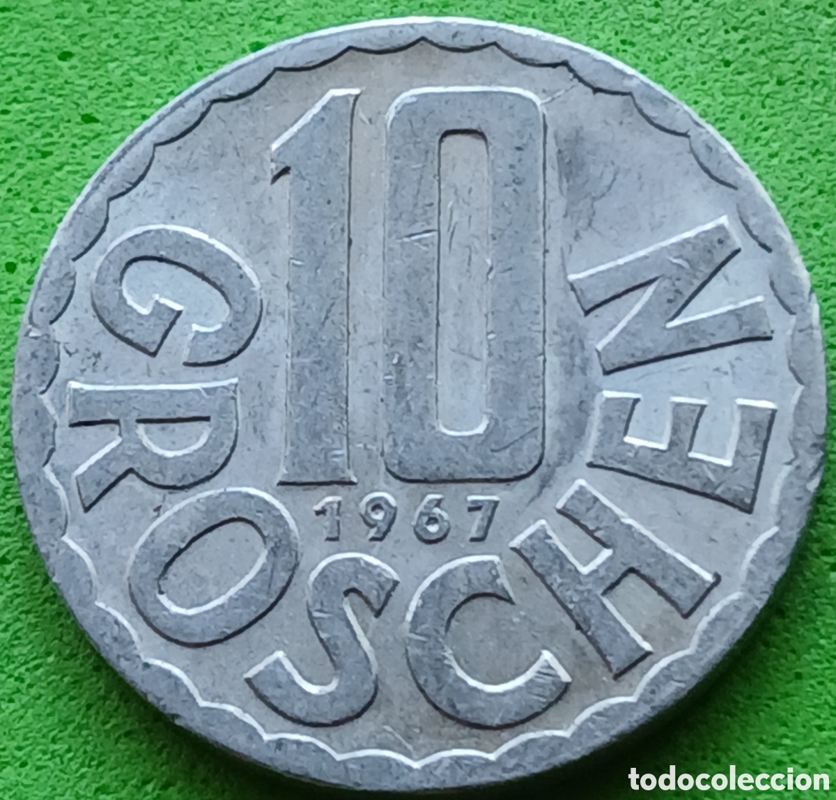 Monedas antiguas de Europa: Austria 10 groschen 1967 km#2878