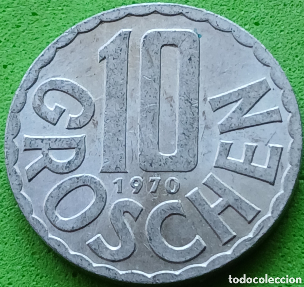 Monedas antiguas de Europa: Austria 10 groschen 1970 km#2878