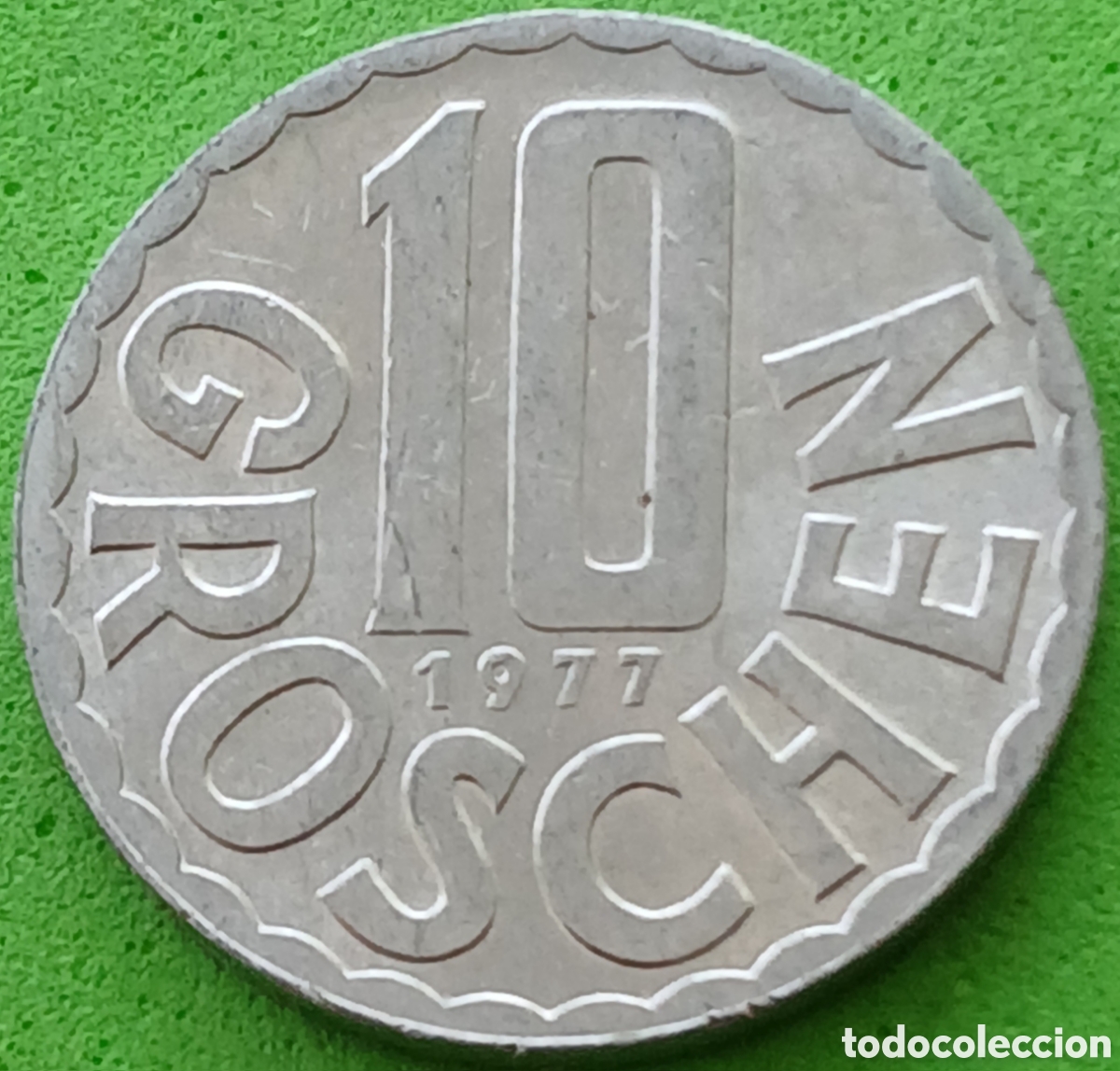 Monedas antiguas de Europa: Austria 10 groschen 1977 km#2878