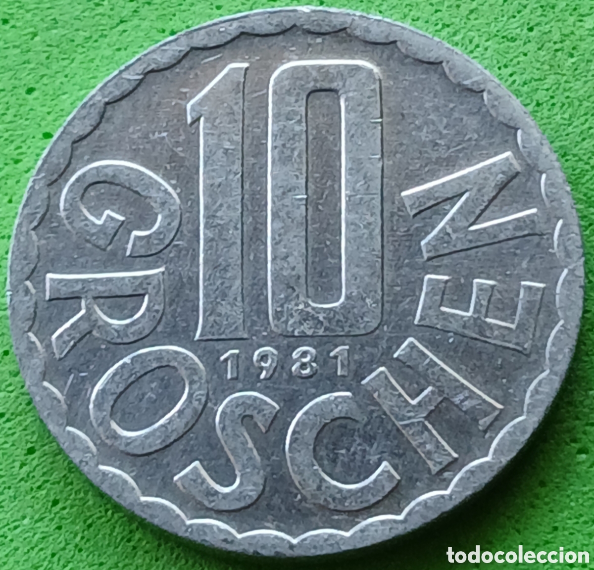 Monedas antiguas de Europa: Austria 10 groschen 1981 km#2878