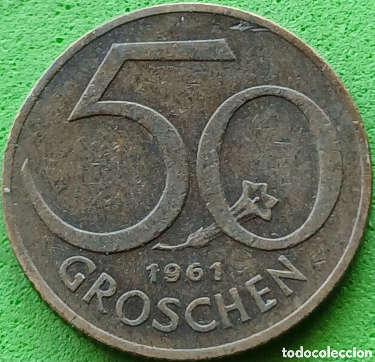 Monedas antiguas de Europa: Austria 50 groschen 1961 km#2885