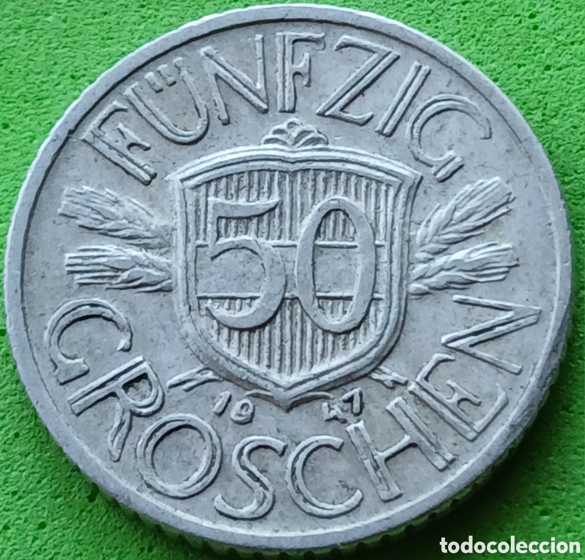 Monedas antiguas de Europa: Austria 50 groschen 1947 km#2870