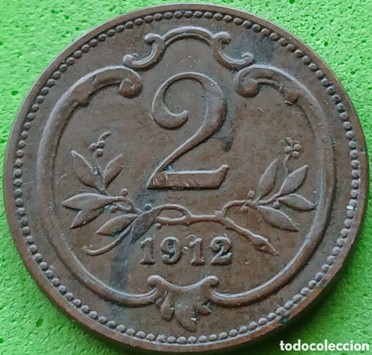 Monedas antiguas de Europa: Austria 2 hellers 1912 km#2801