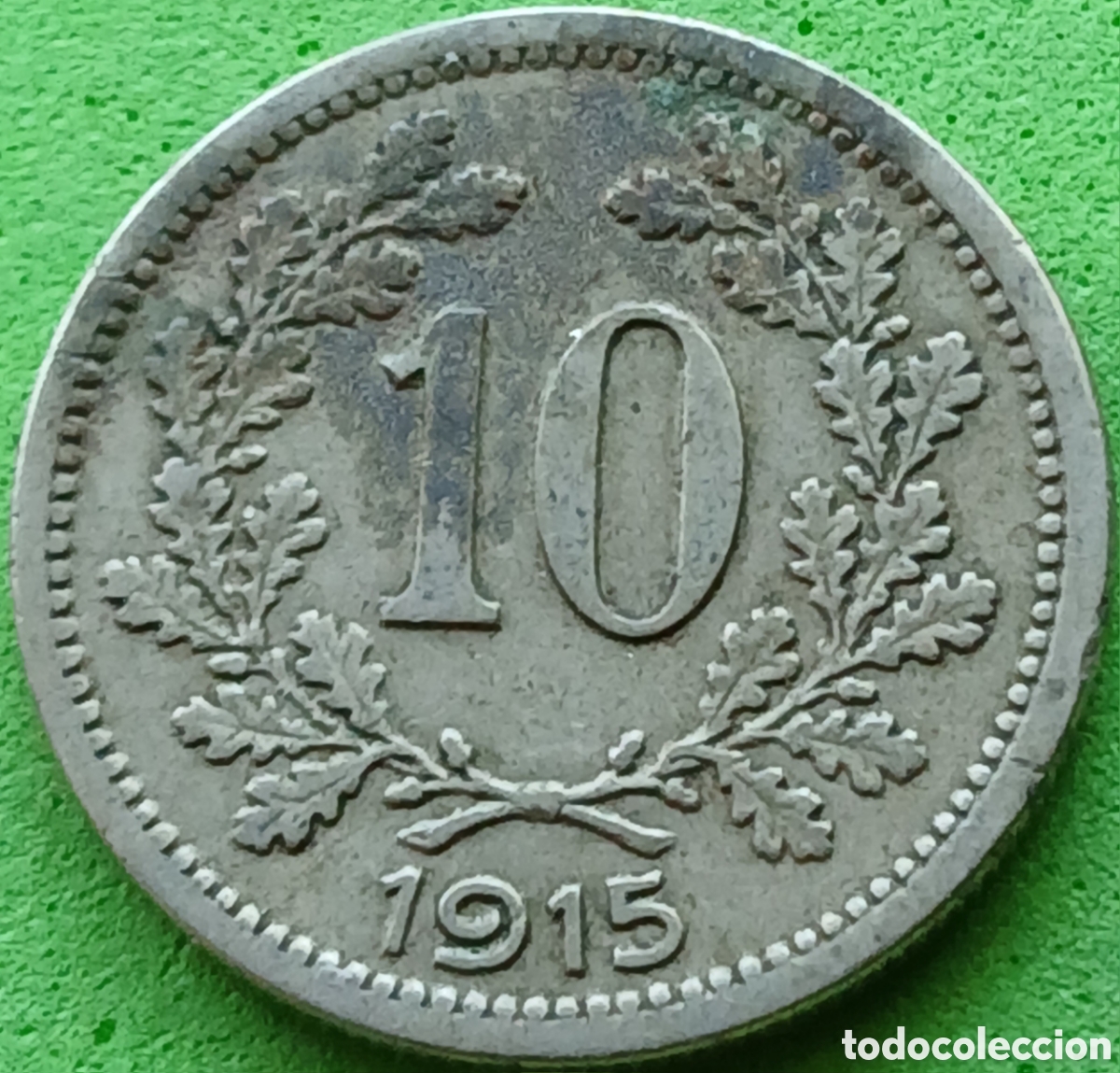Monedas antiguas de Europa: Austria 10 hellers 1915 km#2822