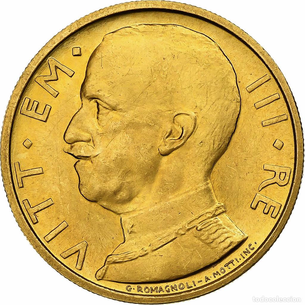 Monedas antiguas de Europa: [#1047921] Italia, Vittorio Emanuele III, 50 Lire, 1931, Rome, Oro, EBC+, KM:71