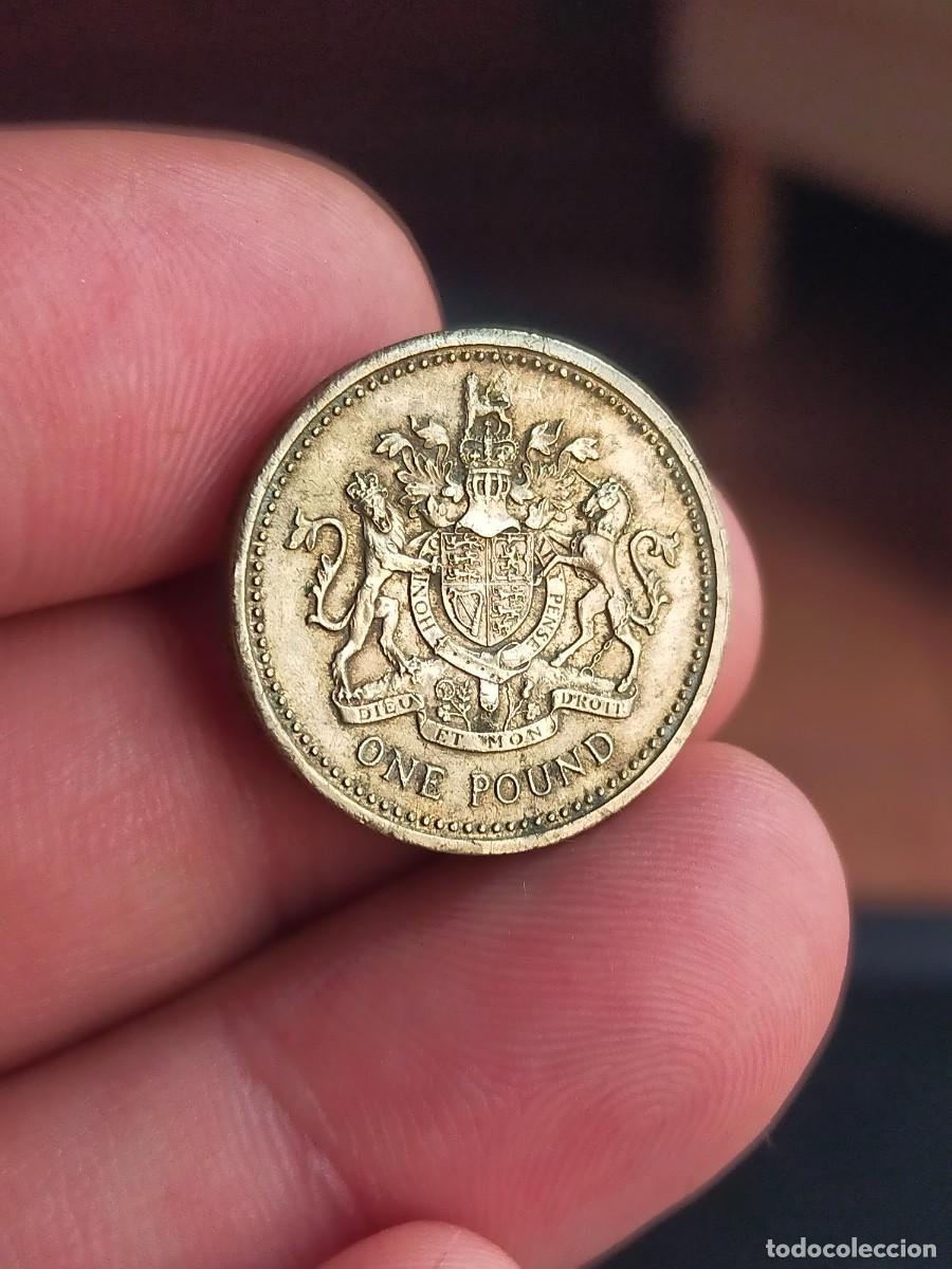 Monedas antiguas de Europa: MONEDA DE 1 UNA LIBRA POUND REINO UNIDO INGLATERRA 1983 BUENA CONSERVACION
